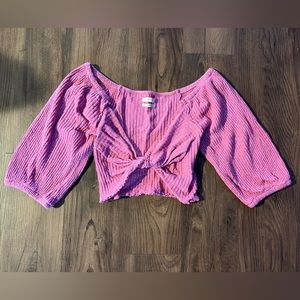 Urban Outfitters Lena Twist-Front Top